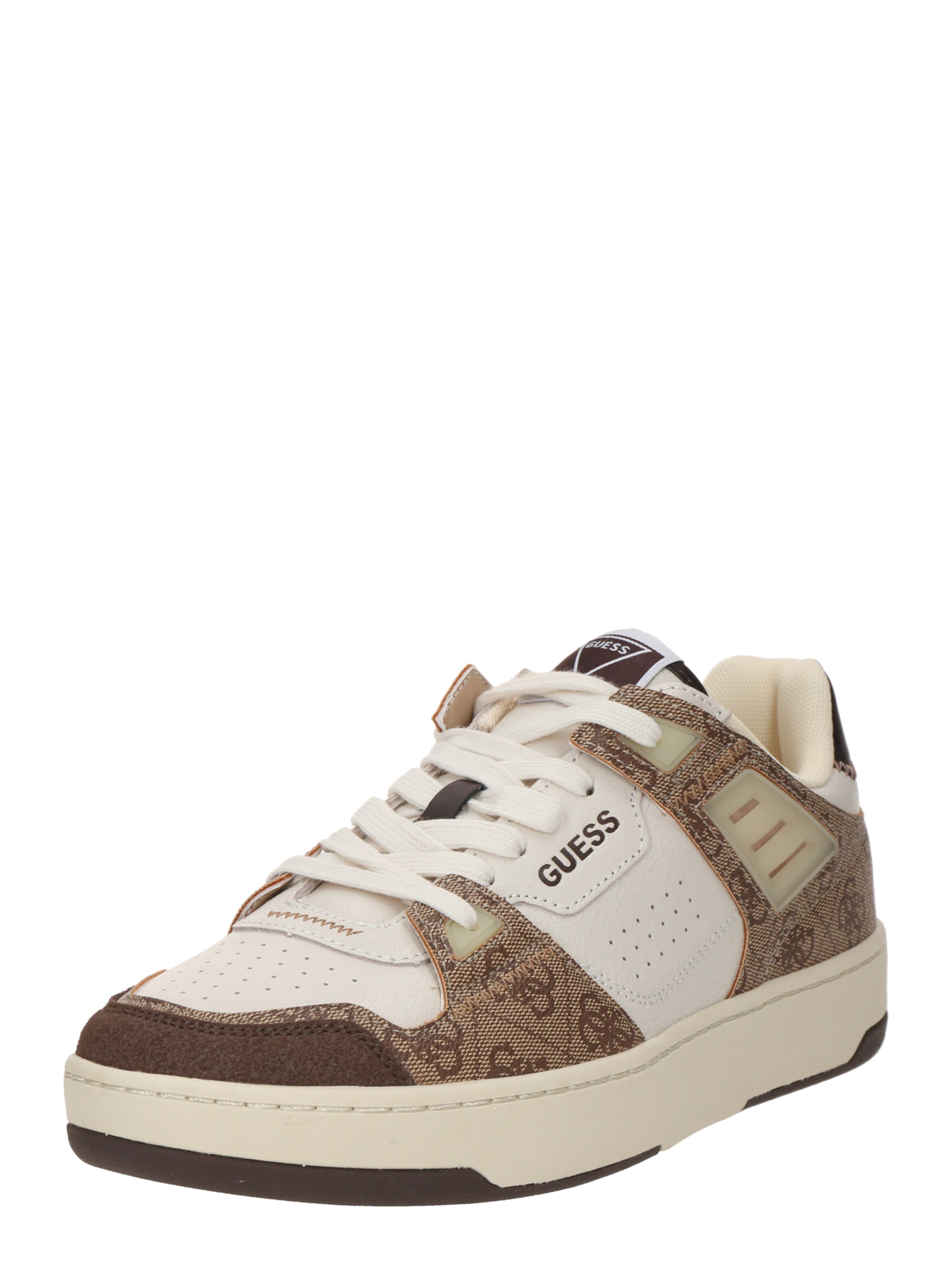 Sneaker bassa 'Vincent' di GUESS in beige: frontale