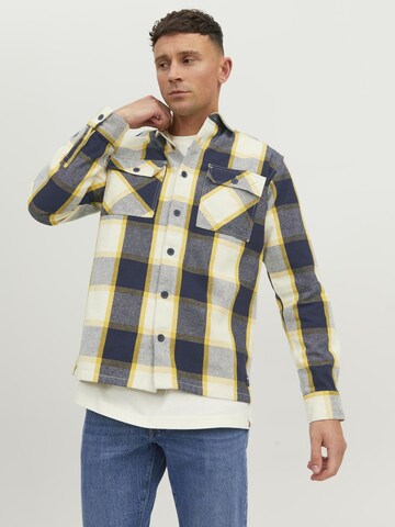 R.D.D. ROYAL DENIM DIVISION Comfort fit Button Up Shirt in Blue