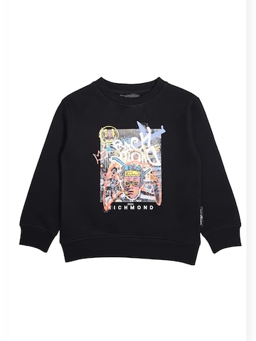 John Richmond Sweatshirt 'Felpa girocollo nero per bambino' in Black: front