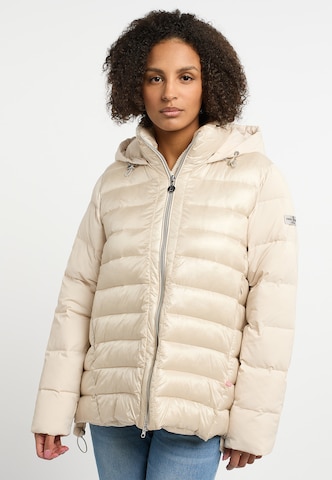 Frieda & Freddies NY Steppjacke in Beige: Vorderseite