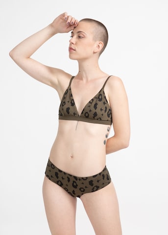 Boochen Bikini Bottoms 'Amami' in Green: front