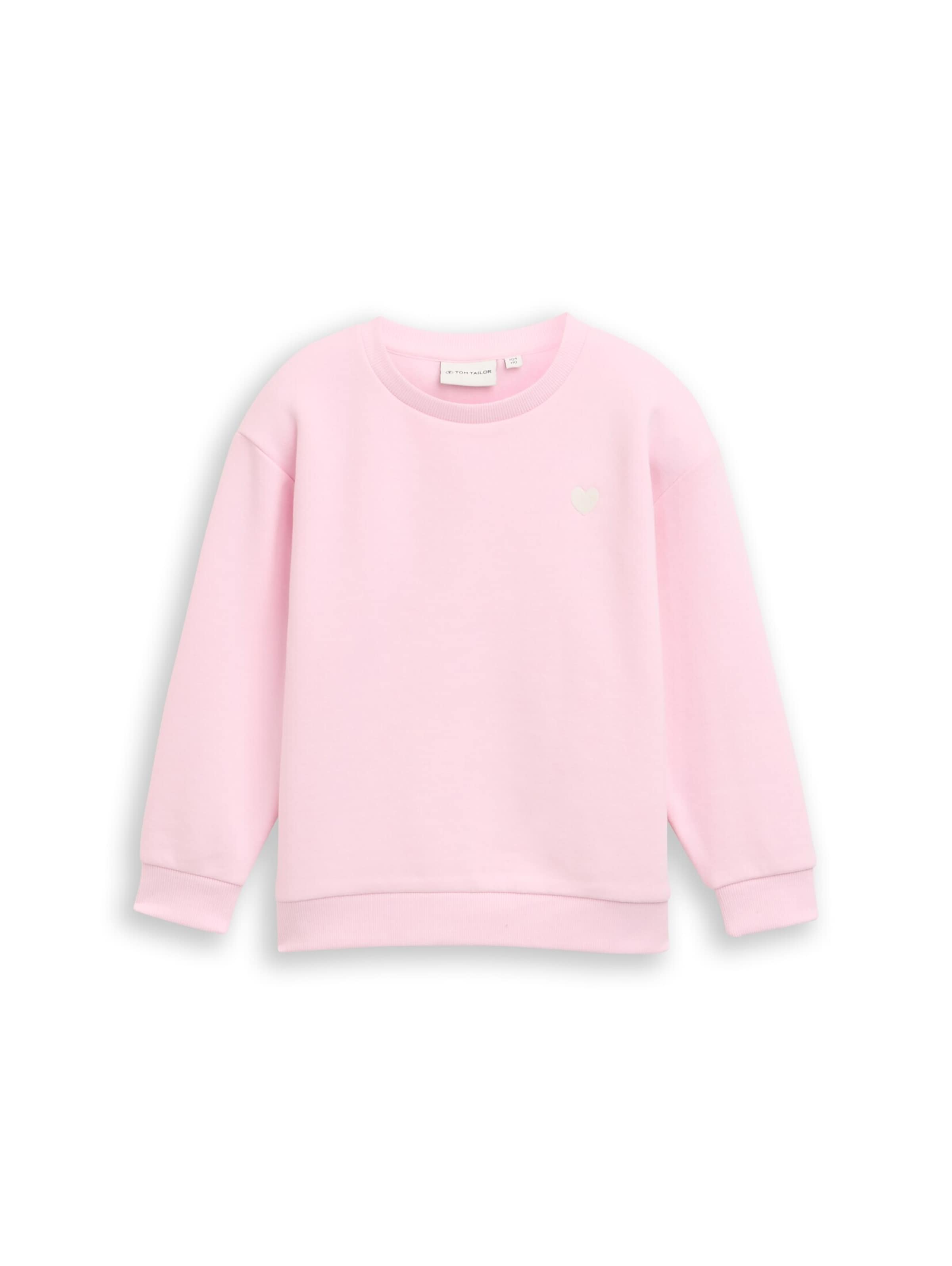 TOM TAILOR Sweatshirt in Pink: front