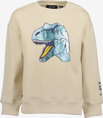 BLUE SEVEN Sweatshirt in Beige: Vorderseite