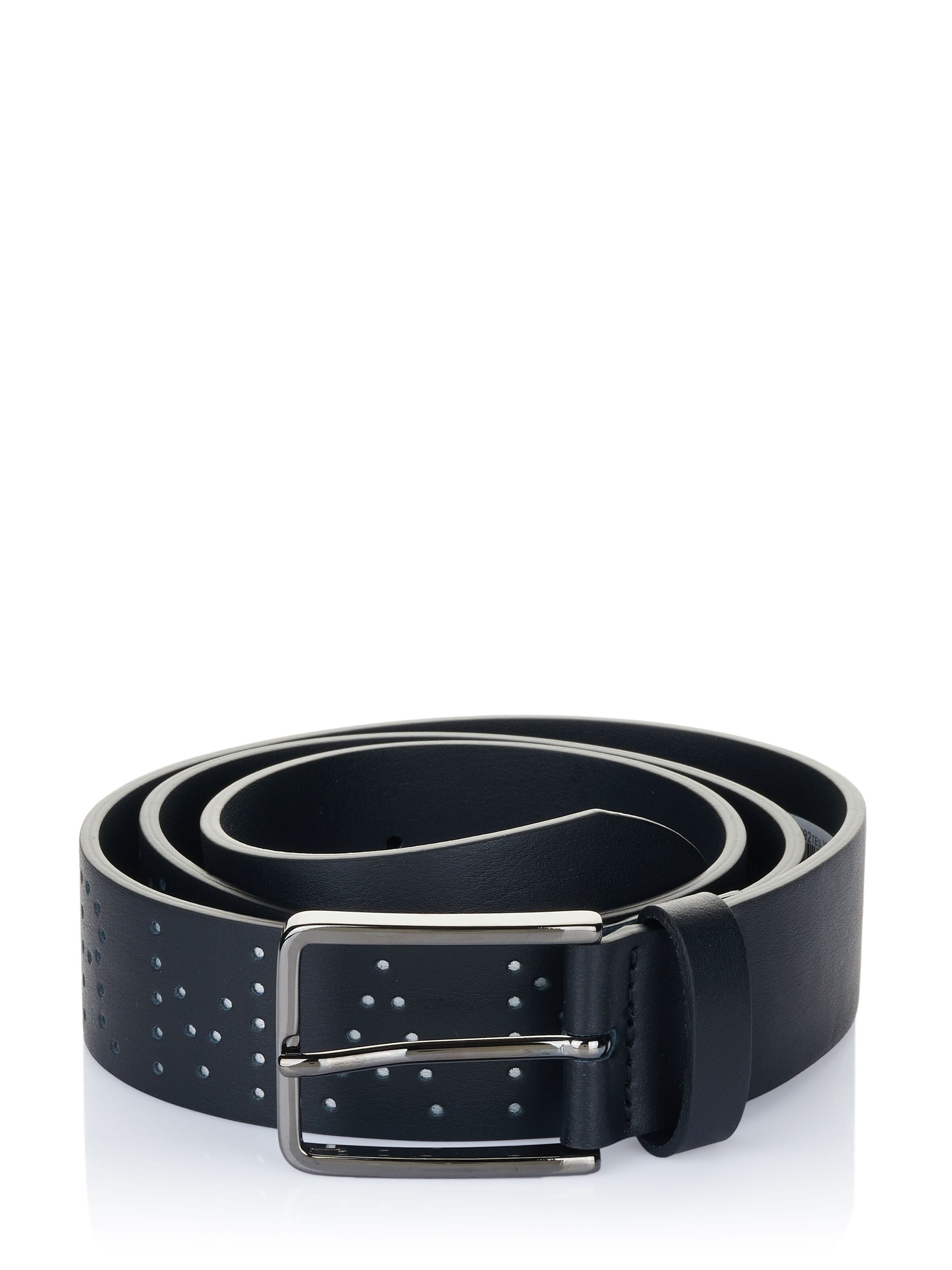ARMANI Gürtel 'Emporio'‌‌‌‌‌‌‌‌‌‌ in Schwarz: Vorderseite
