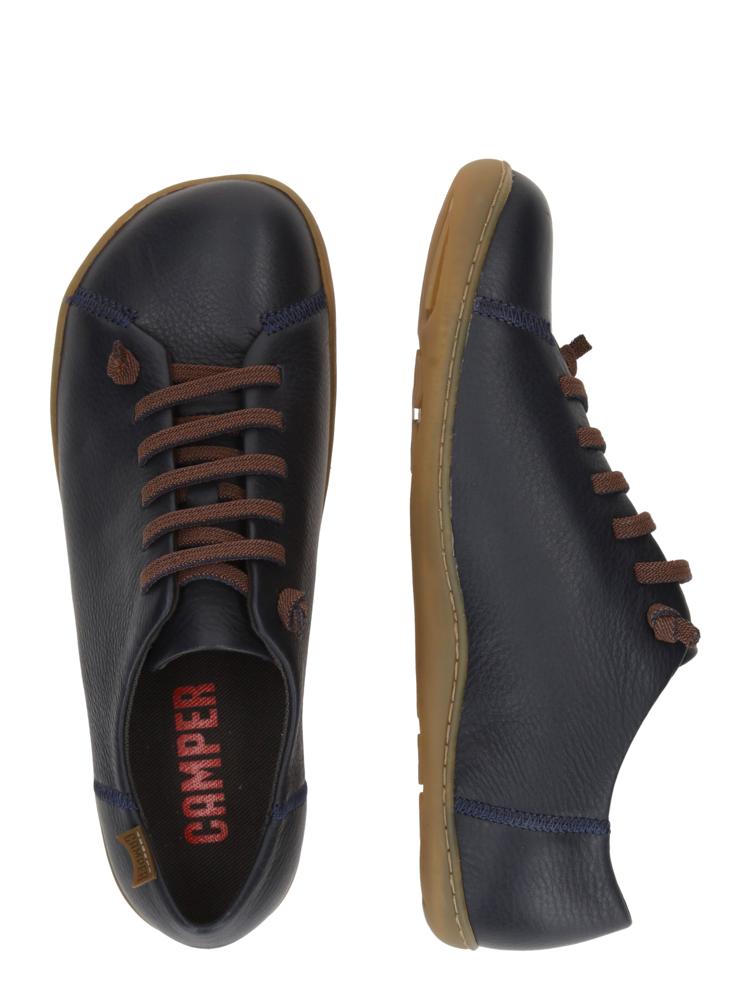 CAMPER Platform trainers 'Peu Cami' in Blue