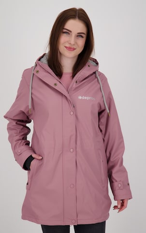 deproc Outdoorjacke 'Friesennerz ELLESMERE WMN' in Lila: Vorderseite