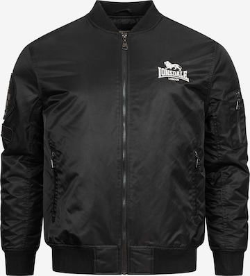 juoda Lonsdale London Demisezoninė striukė 'Ludford': priekis