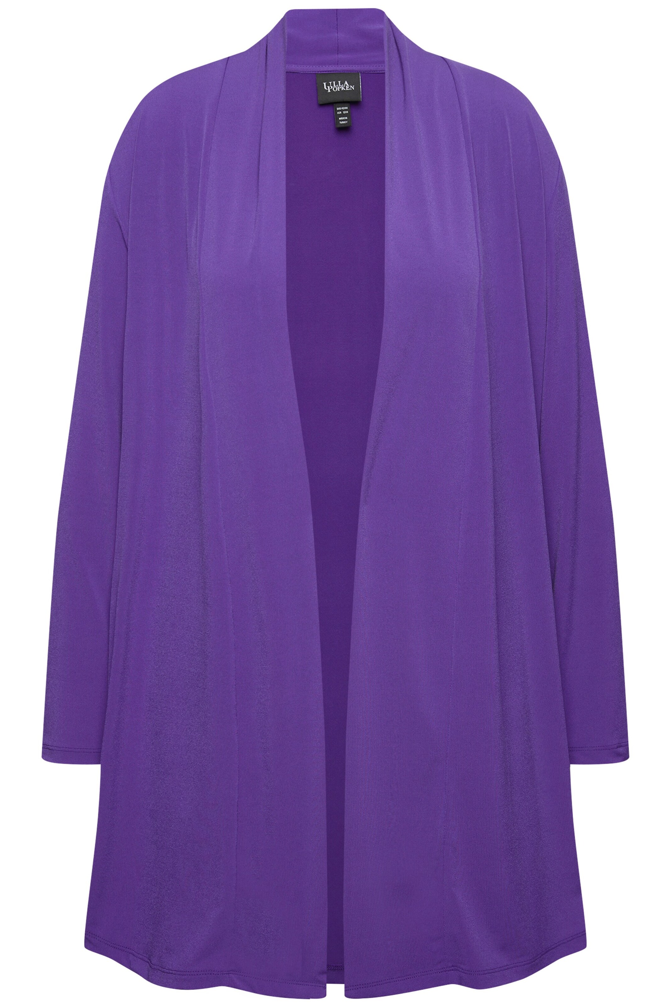 Ulla Popken Strickjacke in Lila: Vorderseite