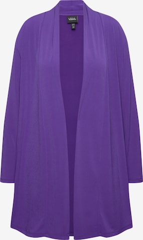 Ulla Popken Strickjacke in Lila: Vorderseite