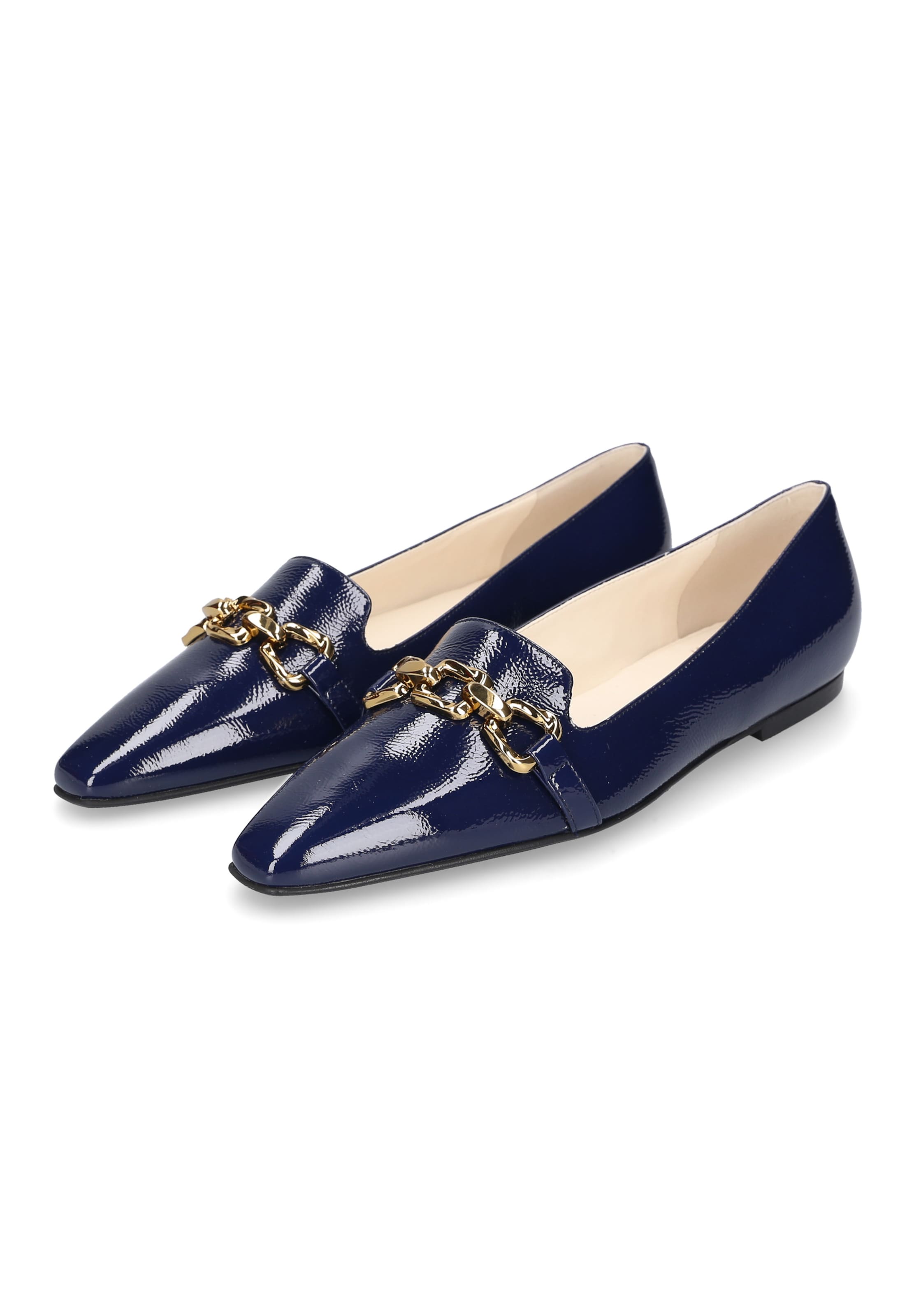 Henry Stevens Loafer 'Madison HVL' in Blau: Vorderseite