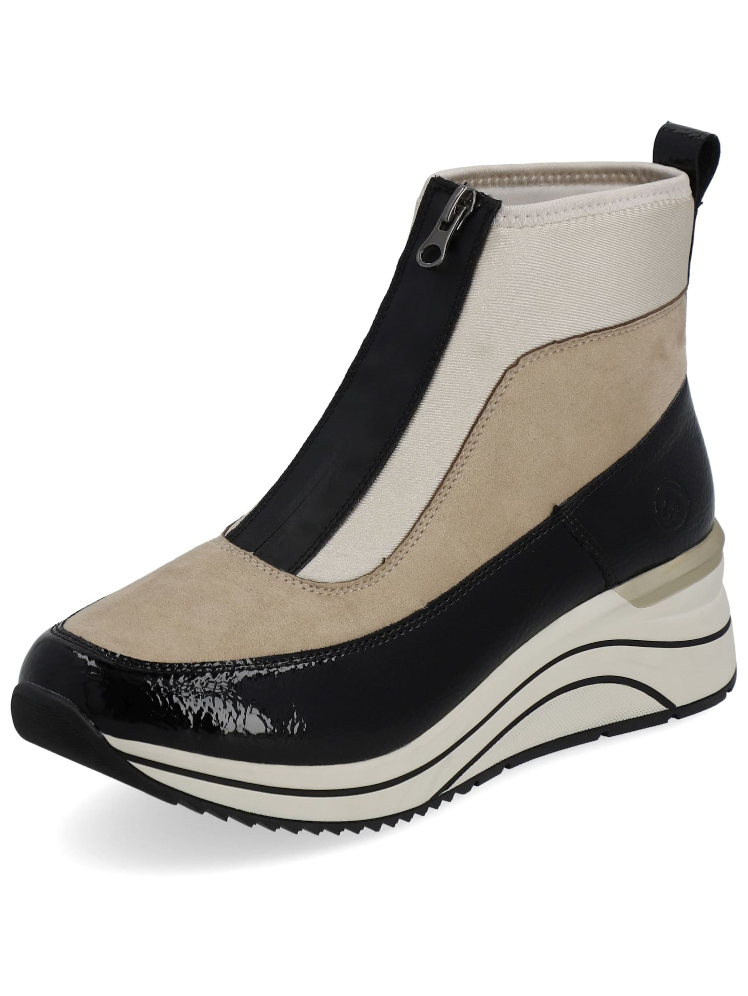 REMONTE Botki w kolorze beżowy: przód