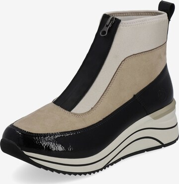 REMONTE High-Top Sneakers in Beige: front