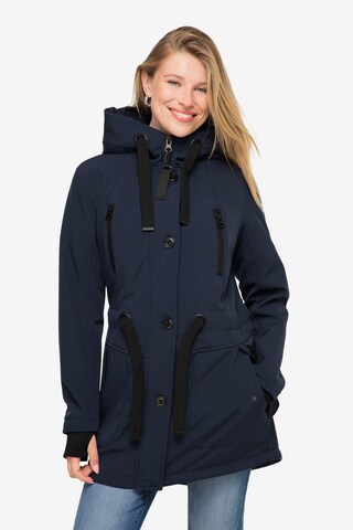 LAURASØN Performance Jacket in Blue: front