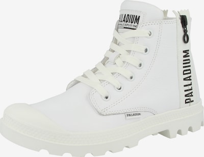 Palladium Boots 'Pampa UBN Zips Leather' in schwarz / weiß, Produktansicht