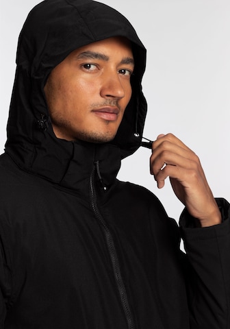 KILLTEC Outdoorjacke in Schwarz