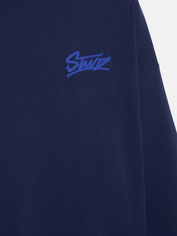 Pull&Bear Póló 'STWD' - kék