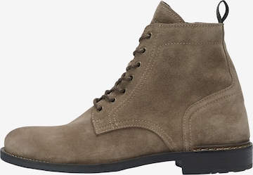 Marc O'Polo Schnürboots in Beige: front