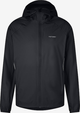 NORDISK Outdoorjacke 'Loki' in Schwarz: Vorderseite