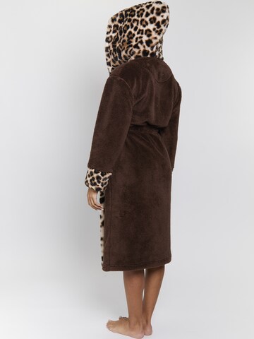 Loungeable Long Bathrobe in Brown