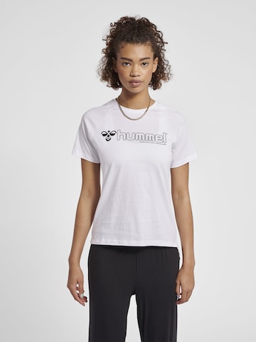 T-shirt fonctionnel 'Noni 2.0' Hummel en blanc : devant