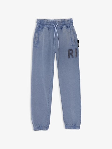 John Richmond Flared Pants 'Rich' in Blue: front