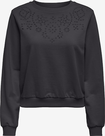 ONLY Sweatshirt 'BIANCA' in Grau: predná strana