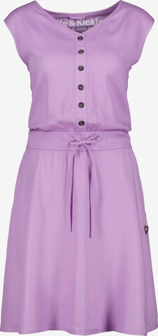 Robe-chemise 'ScarlettAK' Alife and Kickin en violet : devant