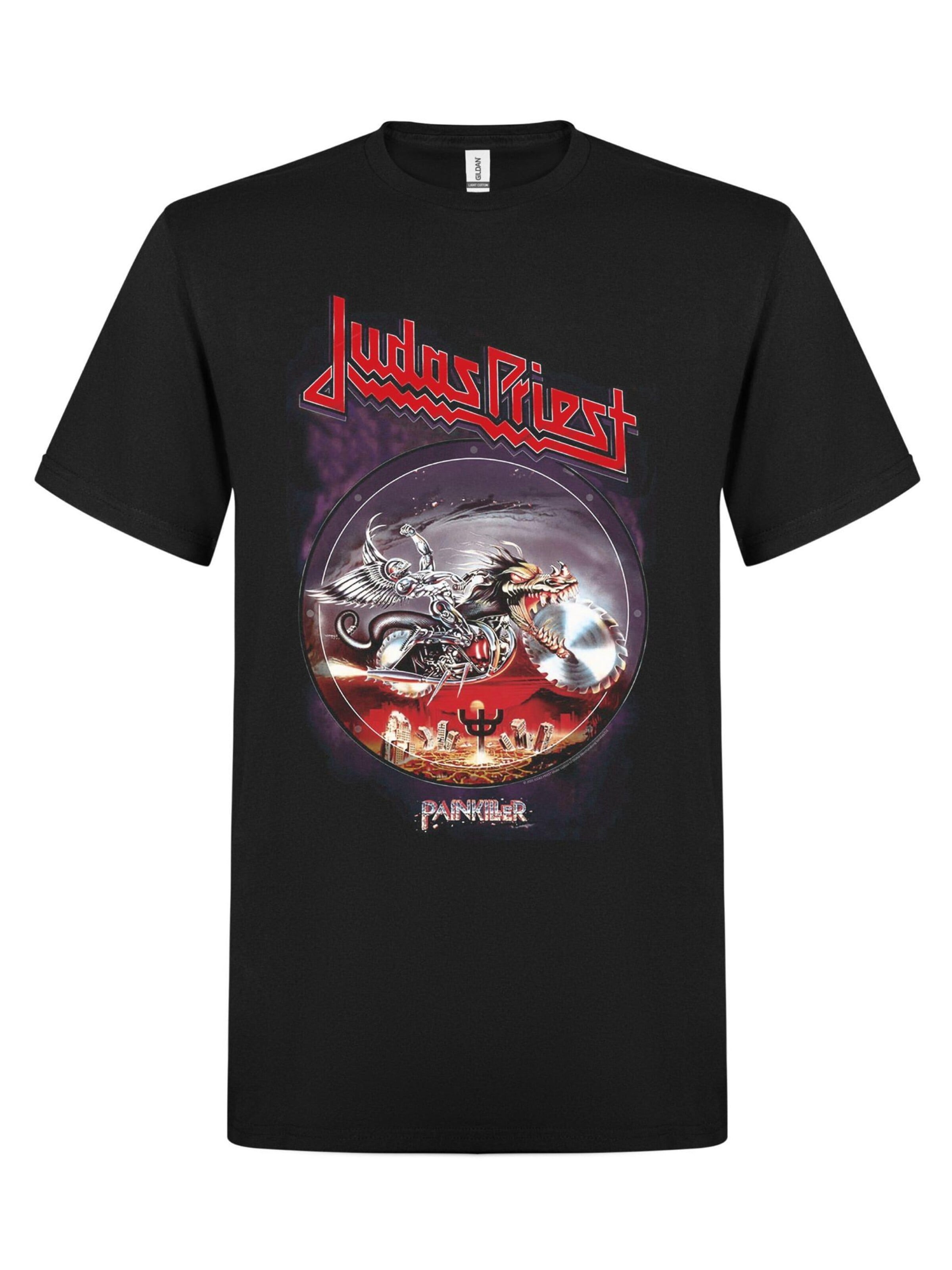 Judas Priest - Camiseta 'Judas Priest Painkiller T-Shirt' en negro: frente