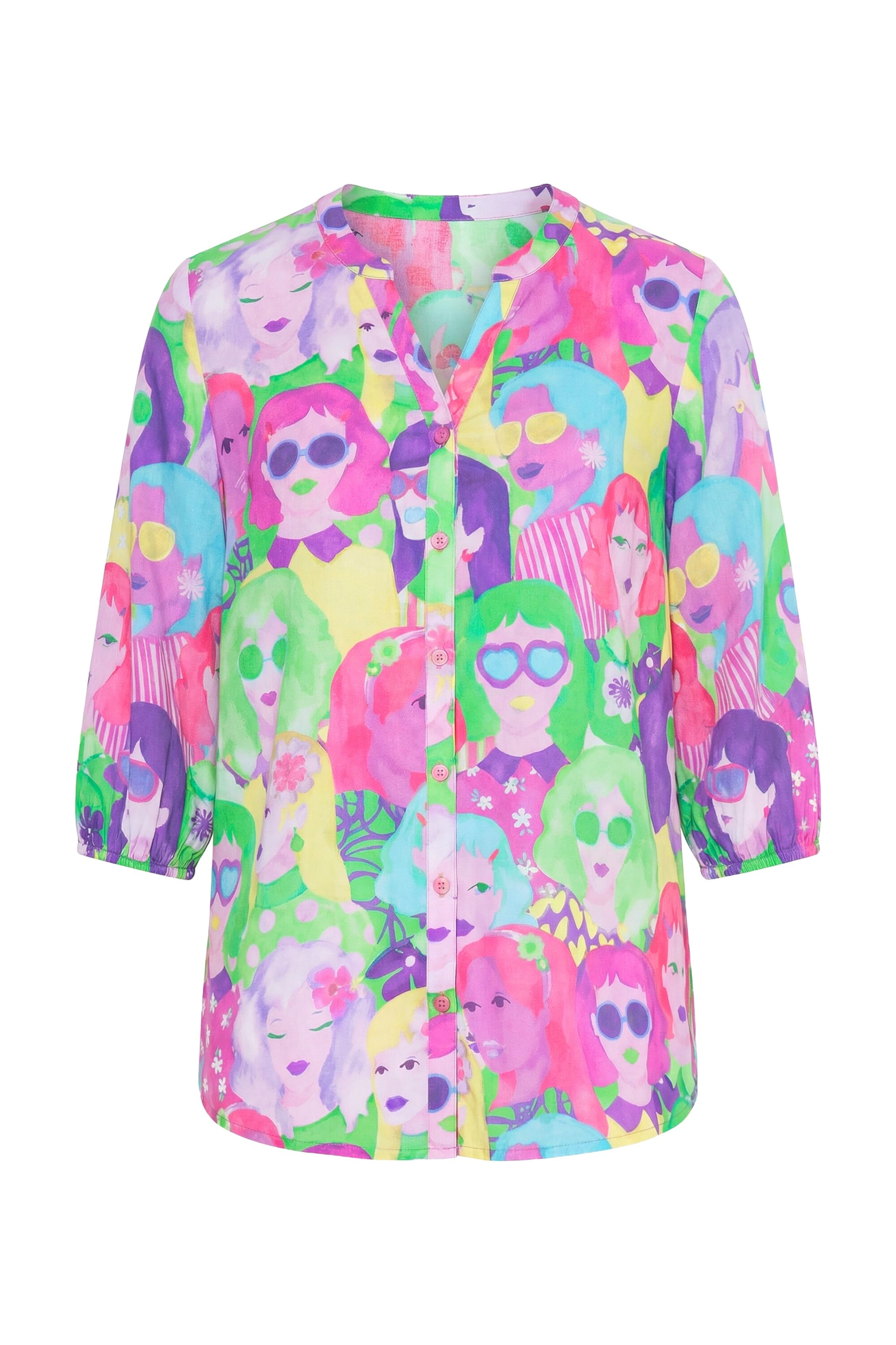 Angel of Style Tunic in Mixed colours: front