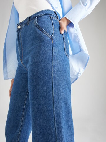 Wide Leg Jean Dorothy Perkins en bleu