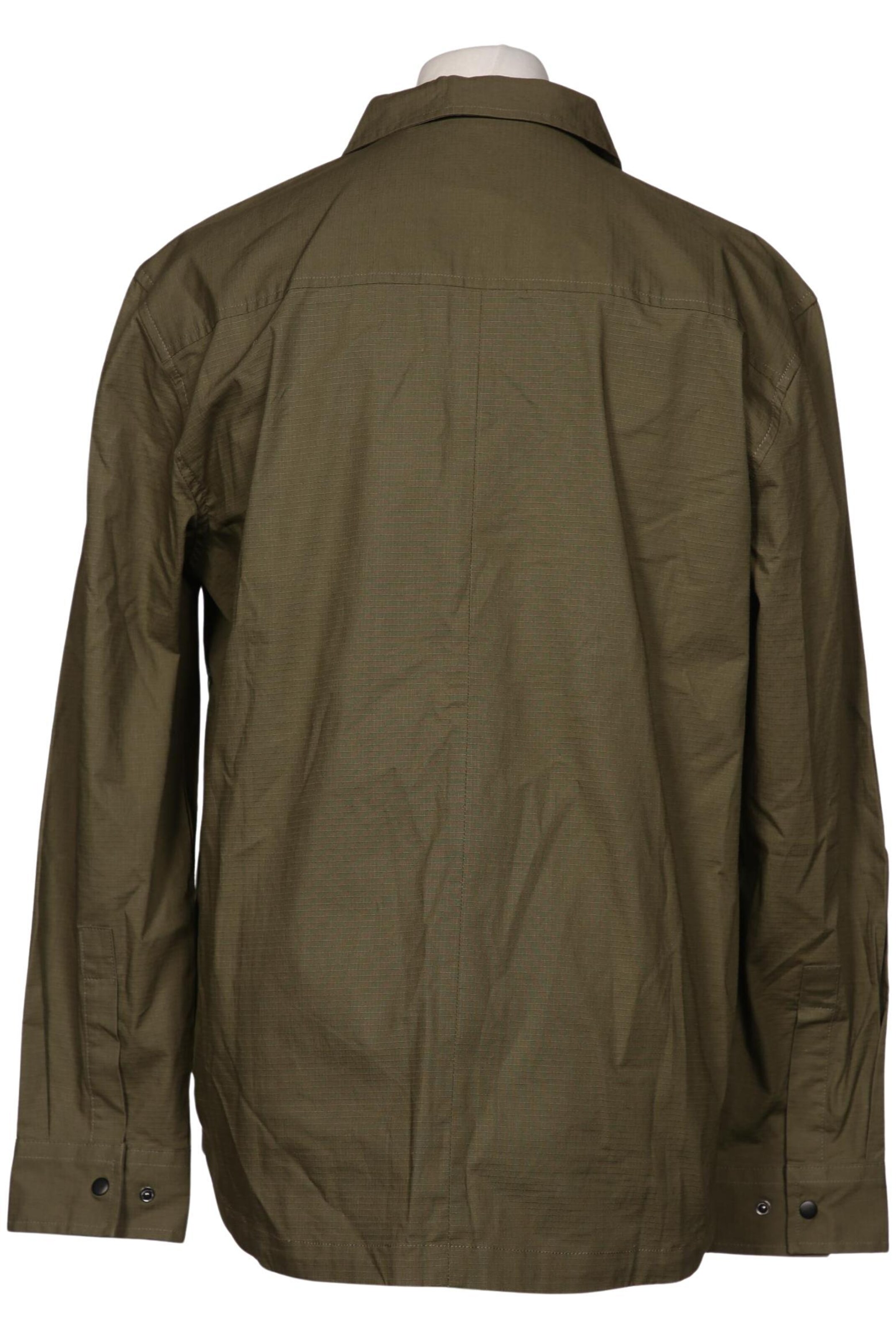 Folk Button Up Shirt in M in Green