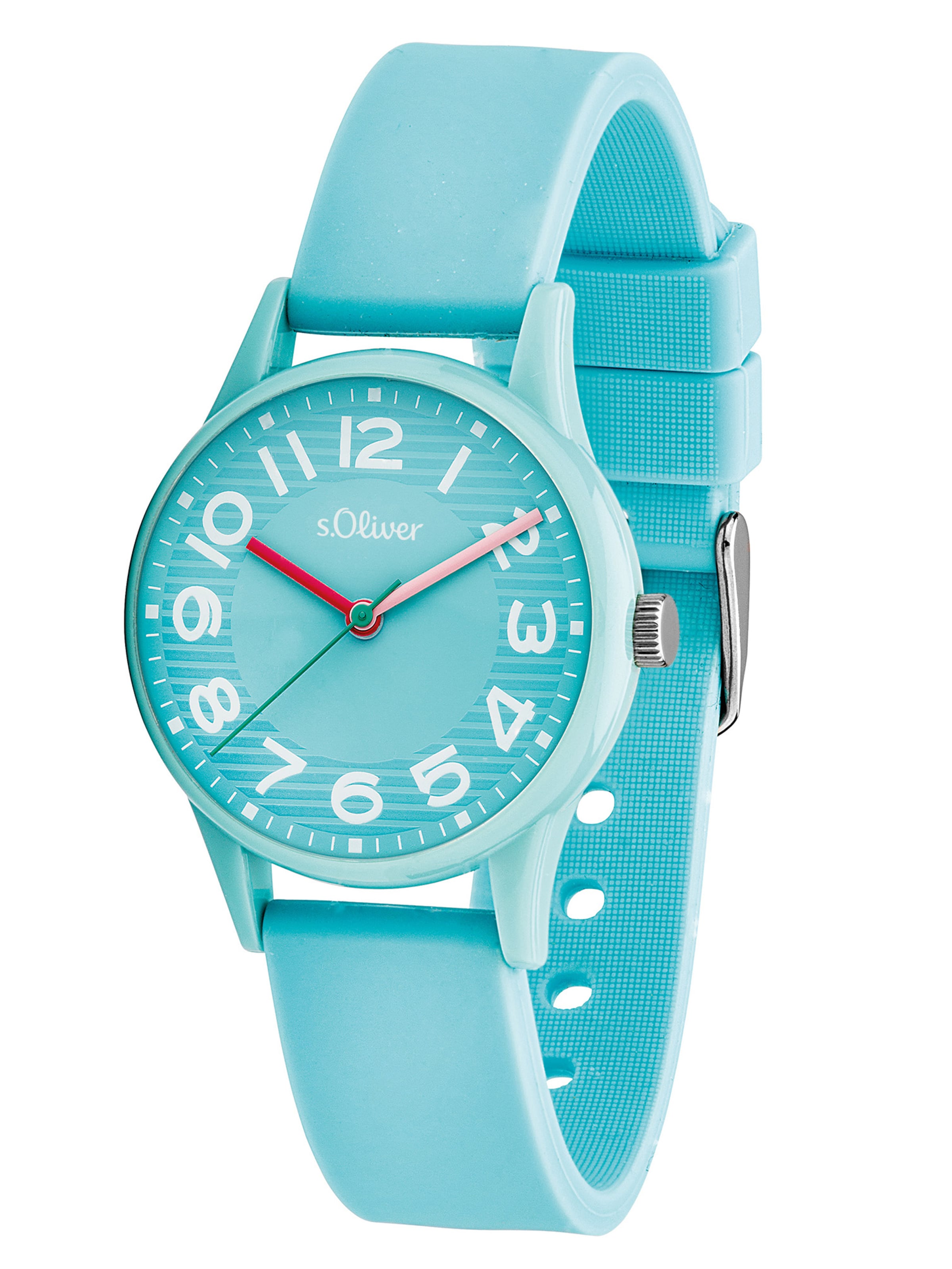 s.Oliver Analoguhr in Blau