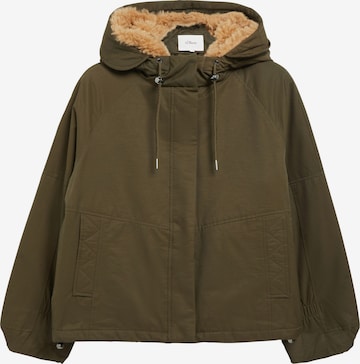 s.Oliver Winter Jacket in Green: front