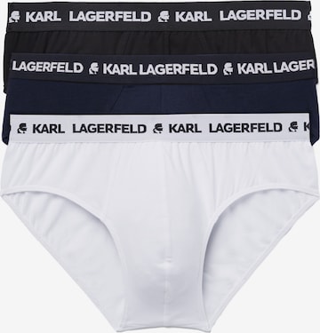 Karl Lagerfeld Alushousut värissä sininen: etupuoli