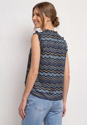 STREET ONE Bluse in Blau
