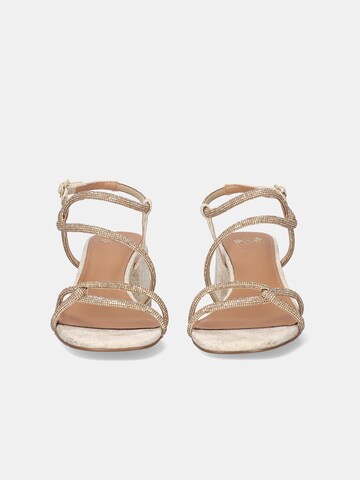 EXE Sandalen met riem 'CARMEN-777' in Goud