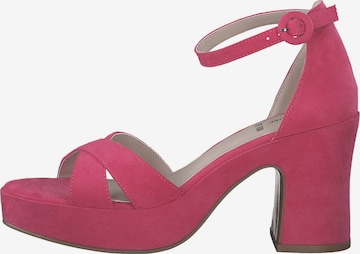 s.Oliver - Sandálias com tiras em rosa