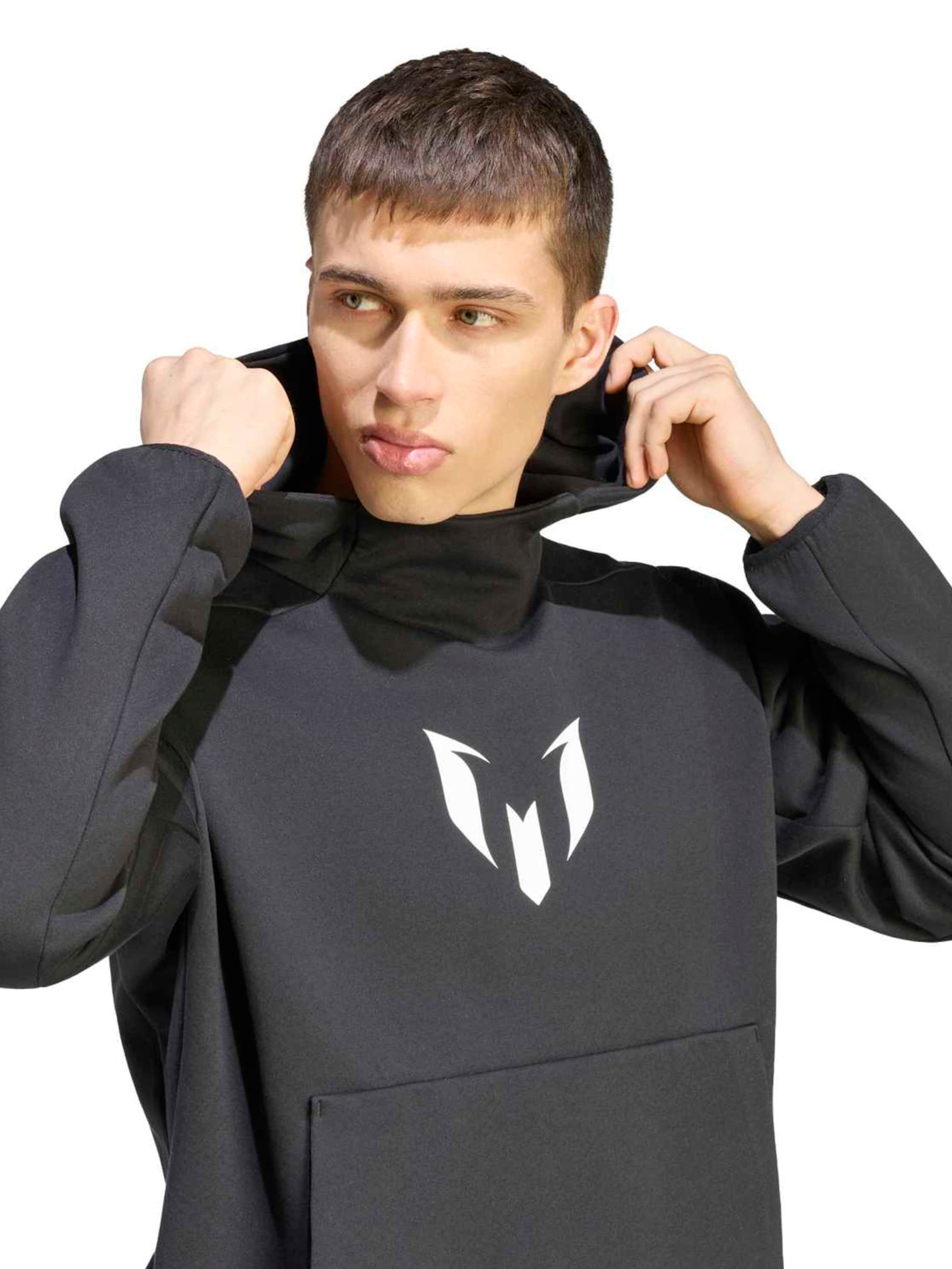 ADIDAS PERFORMANCE - Camiseta deportiva 'MESSI ZNE' en negro