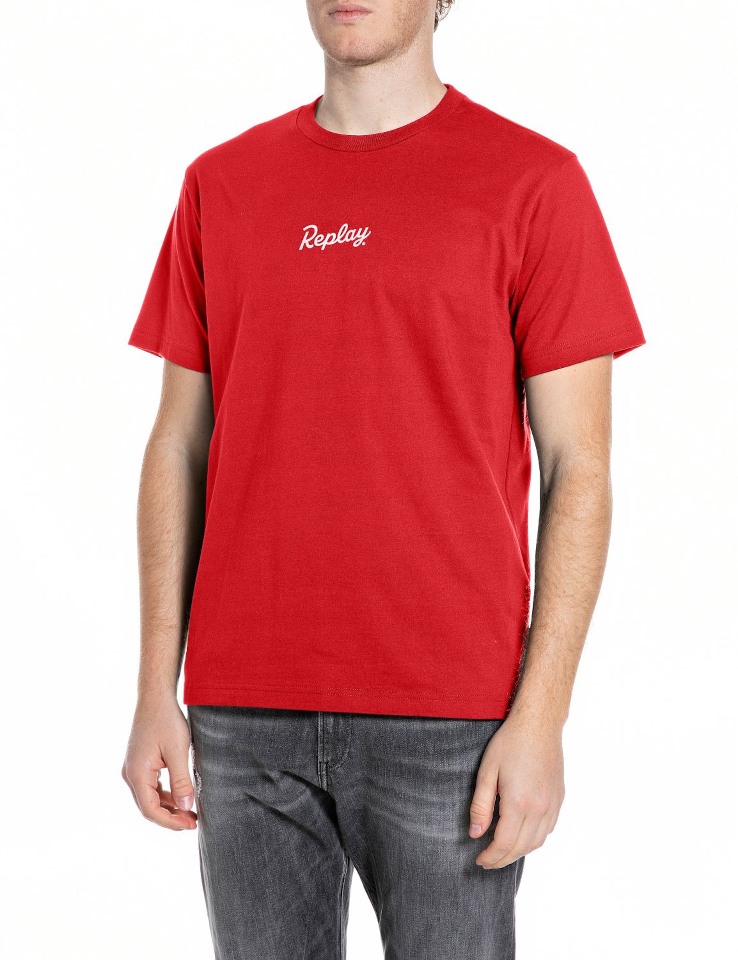 REPLAY Shirt in Red: front
