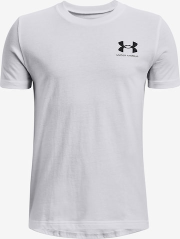 UNDER ARMOUR Funkční tričko – bílá: přední strana