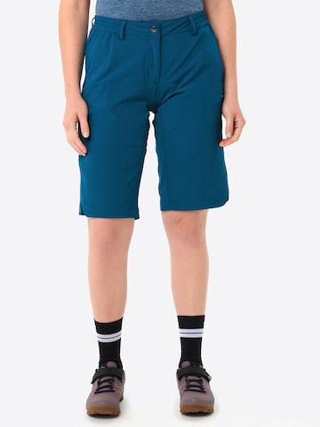 VAUDE Regular Outdoor trousers 'Tamaro III' in Blue: front