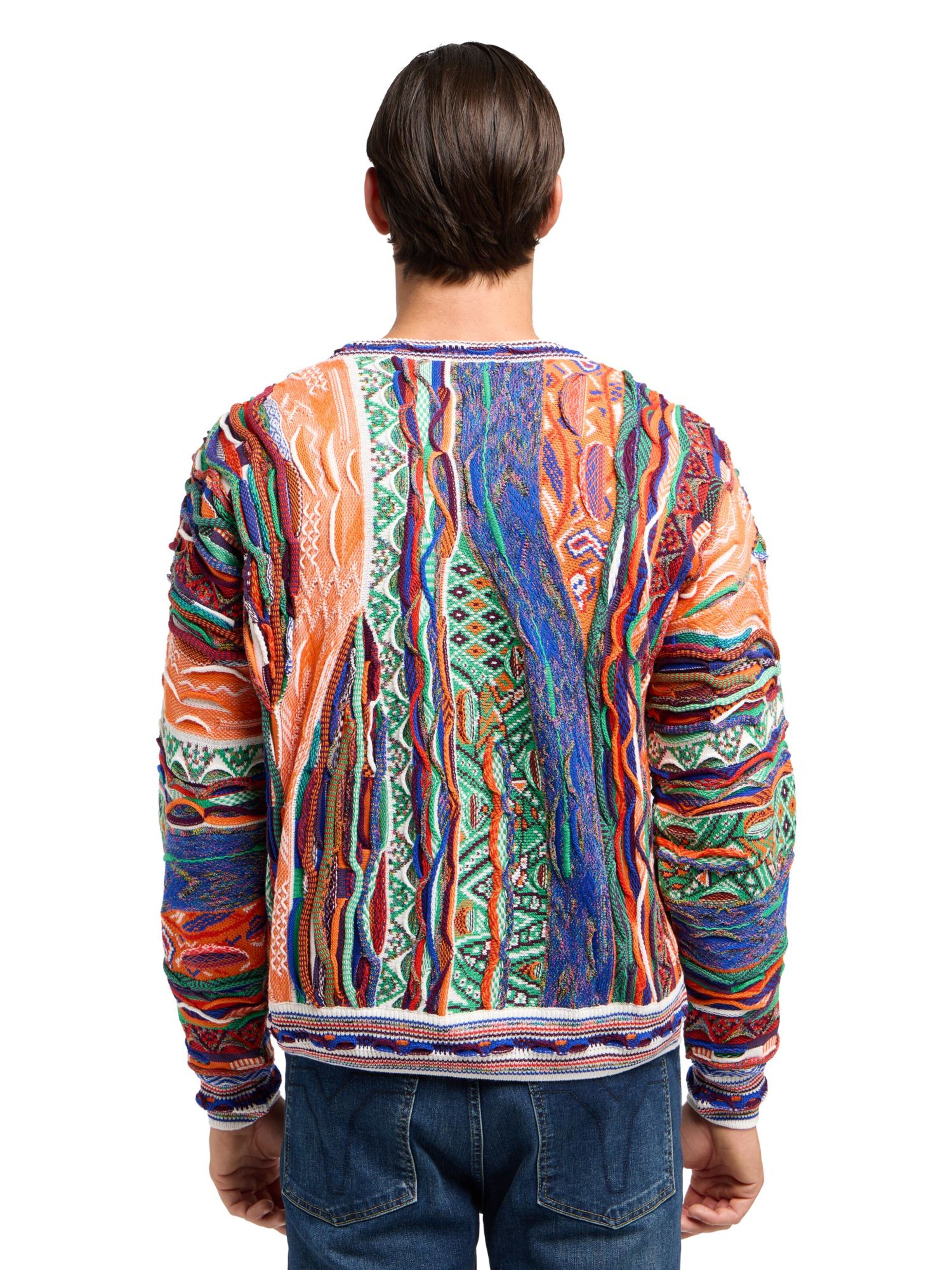 Carlo Colucci Pullover ' Di Palo ' in Mischfarben