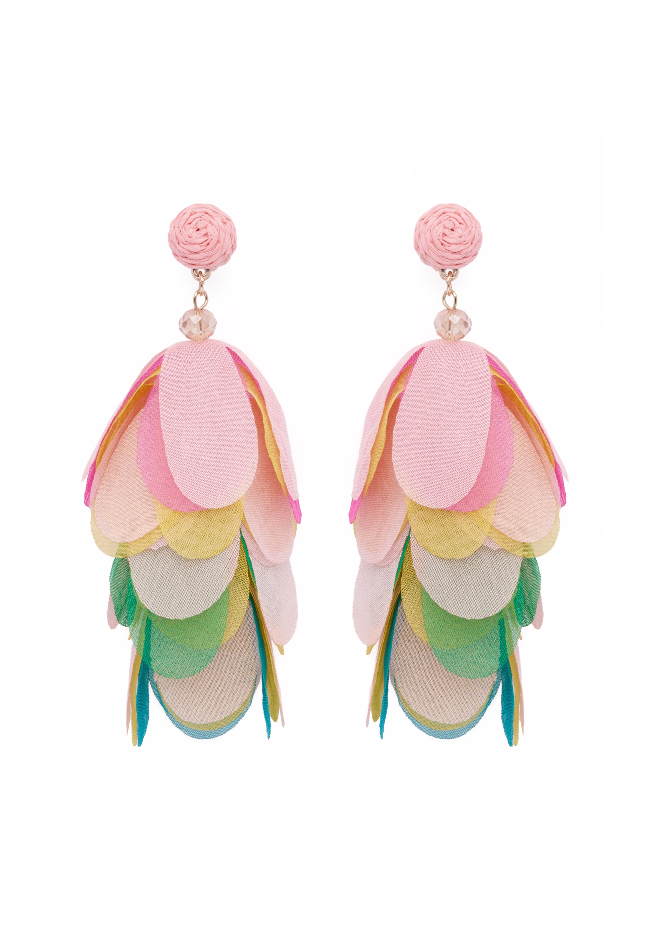 IZIA - Pendientes en Mezcla de colores: frente