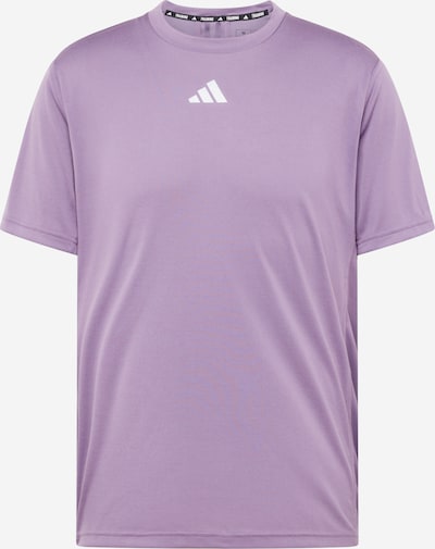 ADIDAS PERFORMANCE Functioneel shirt 'HIIT 3S MES' in de kleur Sering / Wit, Productweergave