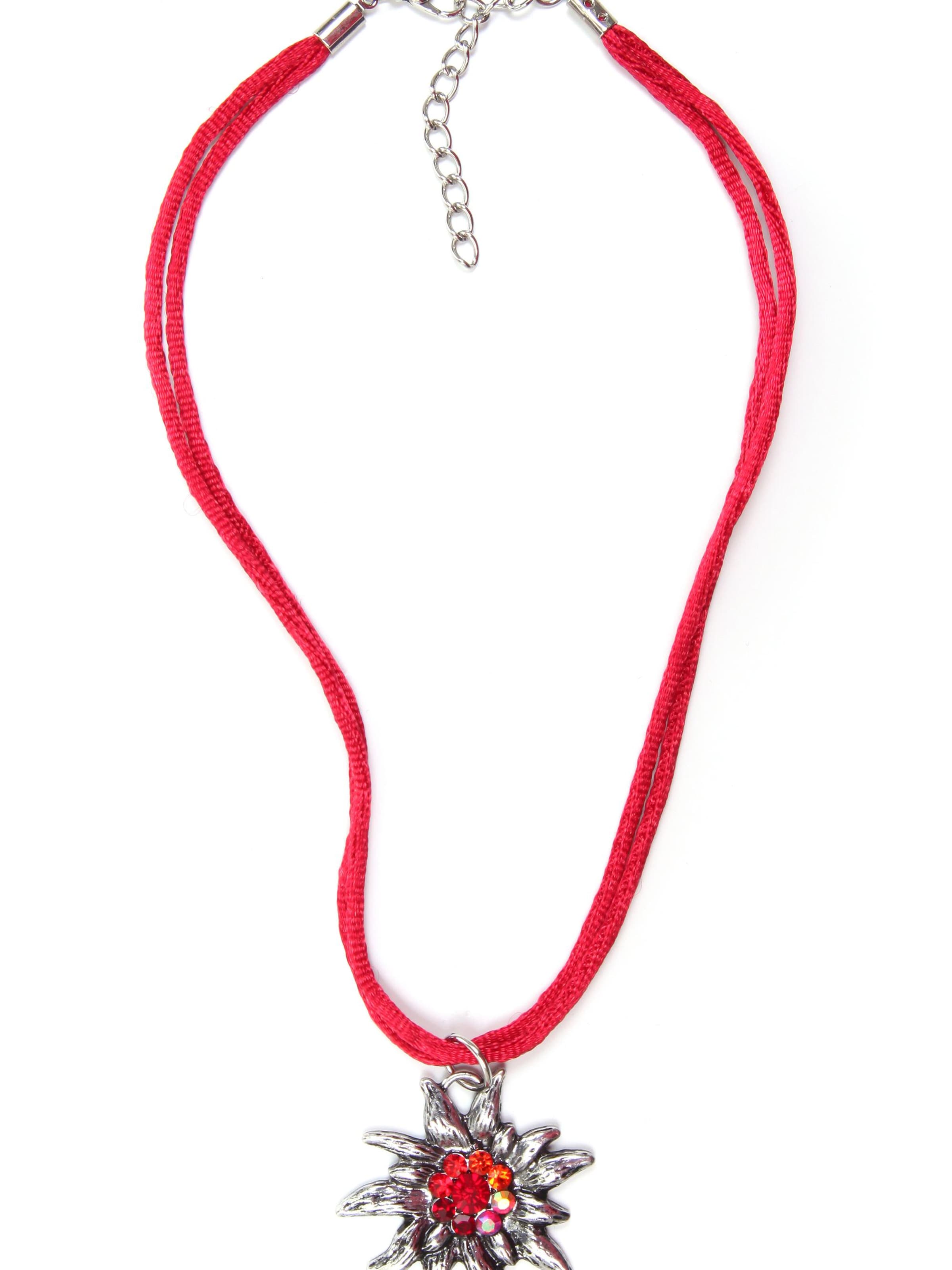 Allgäu Rebell Kette 'Maria'‌‌‌‌‌‌‌‌ in rot, Produktansicht