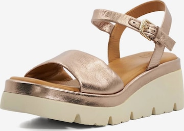 Sandales 'Komodo' Dune LONDON en or : devant