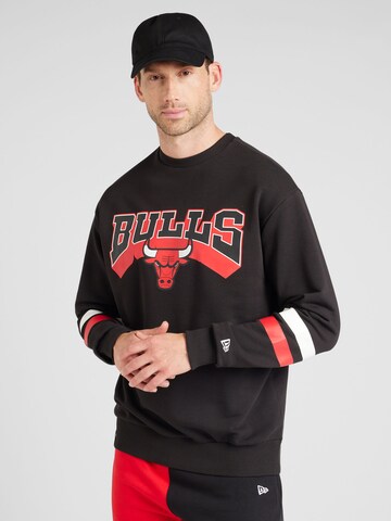 Sweat-shirt 'NBA' NEW ERA en noir : devant