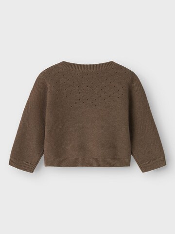 NAME IT Cardigan i brun