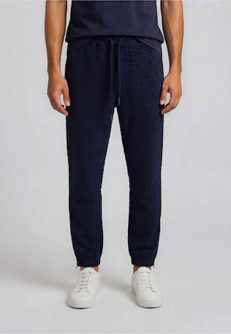 Sergio Tacchini Tapered Pants 'Livata' in Blue: front