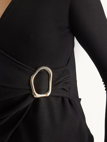 Camicia da donna di Bianco Lucci in nero